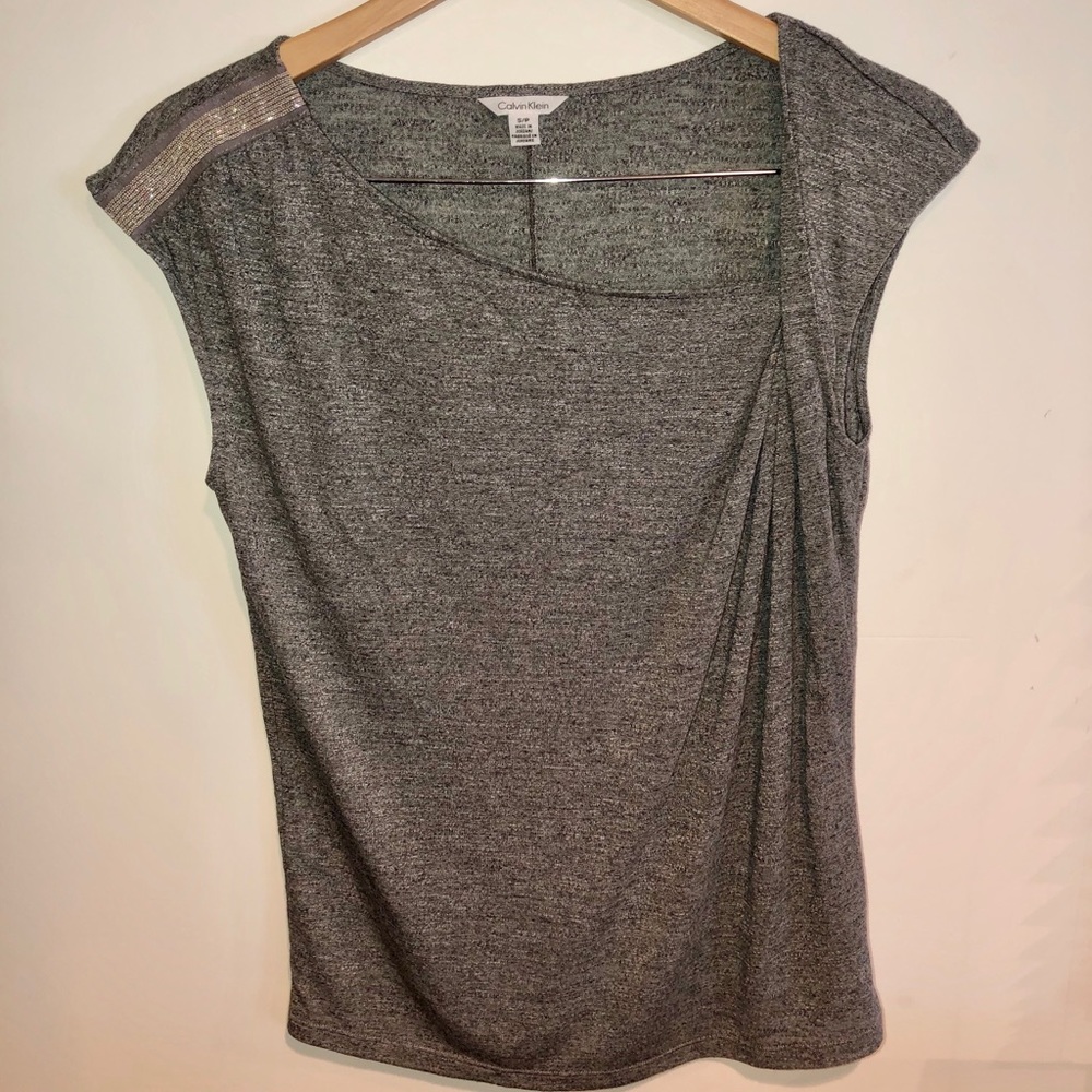 Asymmetrical CALVIN KLEIN Sleeveless Top - size S